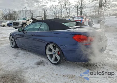 2012 BMW 650 I z USA, uszkodzony, nr VIN WBALZ3C53CDL70283